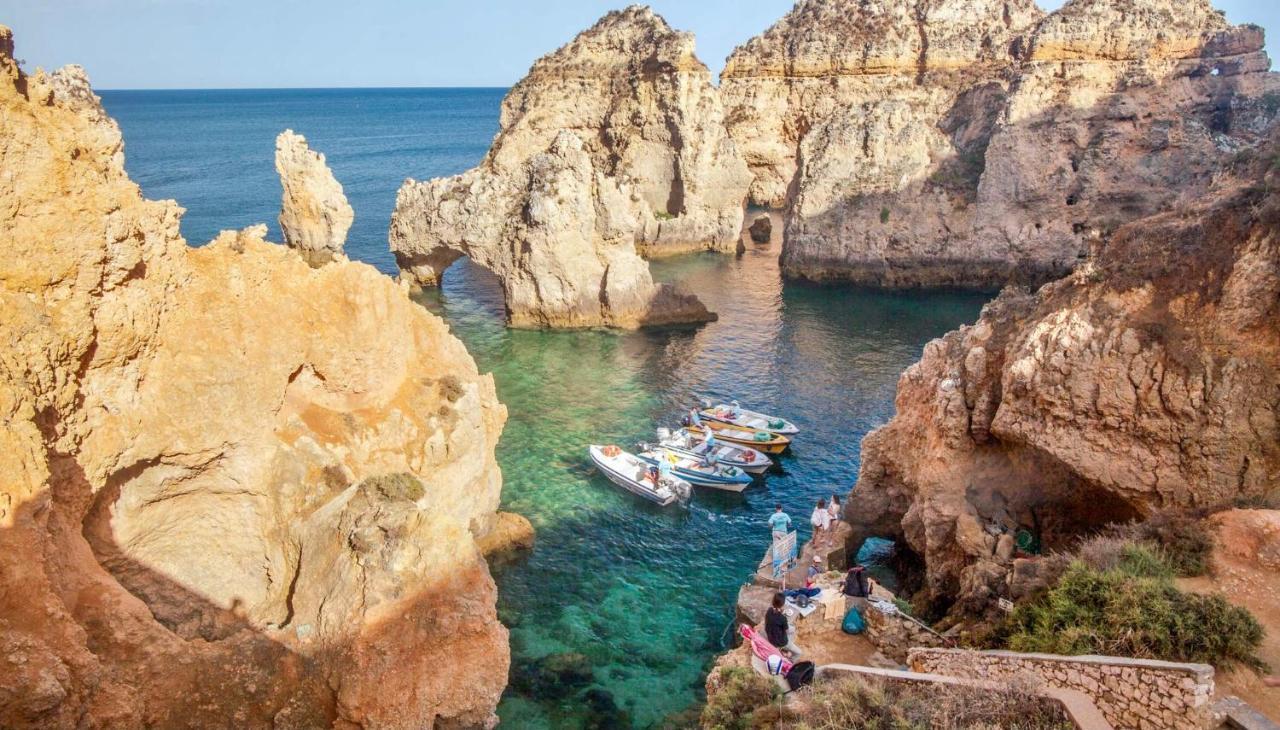 Clube Oceano Apartments Albufeira Bagian luar foto