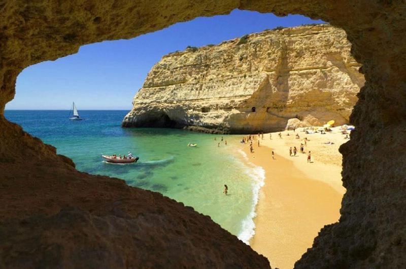 Clube Oceano Apartments Albufeira Bagian luar foto